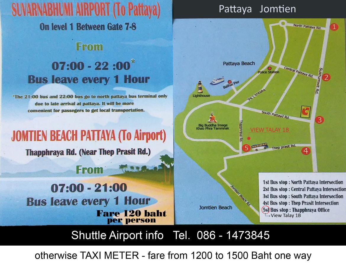 View Talay 1 Jomtien Apartment Pattaya Bagian luar foto